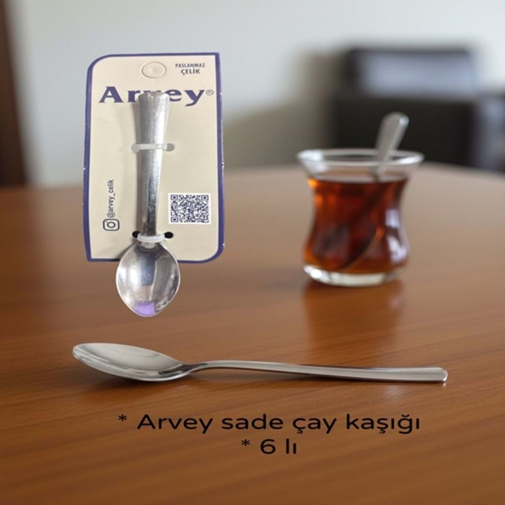 ZMÇ- ARVEY SADE ÇAY KAŞIK